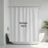 Shower Curtain - White