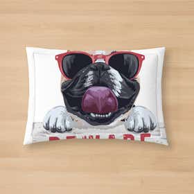 Beware Dog Custom Pet Mat 4