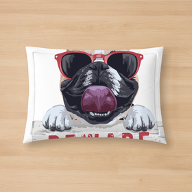 Beware Dog Custom Pet Mat 9