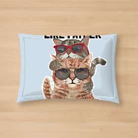 Father Son Cat Custom Pet Mat 10