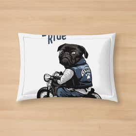 Lets Ride Bulldog Custom Pet Mat 18