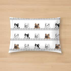 Bull Dog Uplifted Custom Pet Mat 5