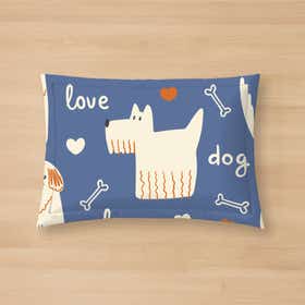 Doggo cute anime Custom Pet Mat 19