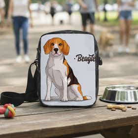 Beagle Personalized Dog Walking Bag 5