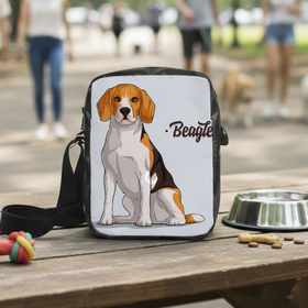 Beagle Personalized Dog Walking Bag 5