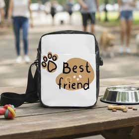 Best Friend Paw Personalized Dog Walking Bag 7