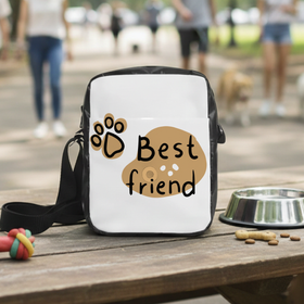 Best Friend Paw Personalized Dog Walking Bag 7