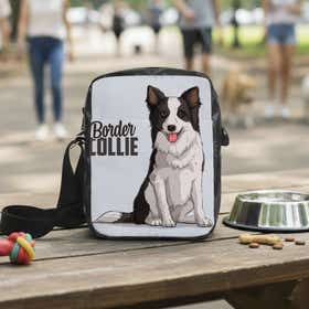 Border Collie Personalized Dog Walking Bag 11