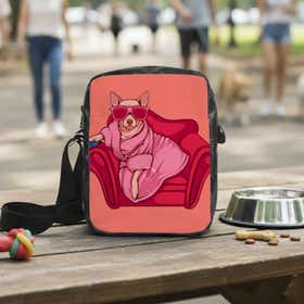 Chill Scene alert Personalized Dog Walking Bag 13