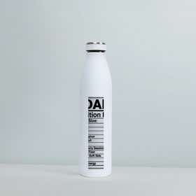 Dad Nutrition Facts Personalized Hot & Cold Cola Water Bottle 8