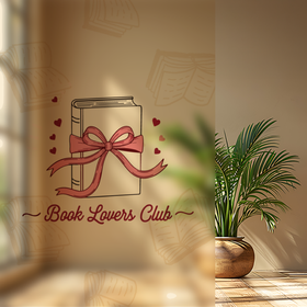 book lover club Privacy Film - Frosted 5