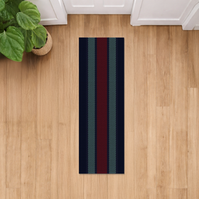 Red Race Stripe Runner - Nature Loom 9