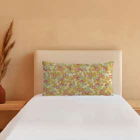 Wildflower rush Custom Bed Pillow - Microdenier Polyester 9