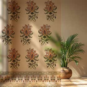 Crowned paisley Privacy Film - Frosted 11