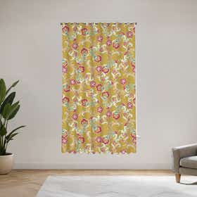 Wildflower rush Custom 70% Blackout Curtain 5