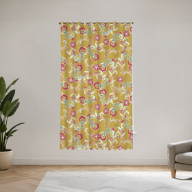 Wildflower rush Custom 70% Blackout Curtain 5