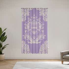 Regency Garden 2-Lilac Custom 70% Blackout Curtain 10