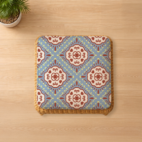 Artisan's legacy Custom Square Seat Cushion - Canvas 9