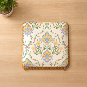 Garland tapestry Custom Square Seat Cushion - Canvas 8