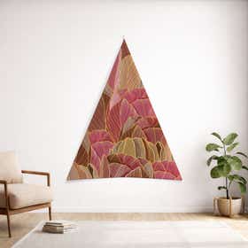 Wilderness Luxe Custom Triangular Tapestry - Velvet Satin 3