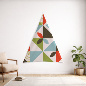 Revitalize Essence Custom Triangular Tapestry - Velvet Satin 9