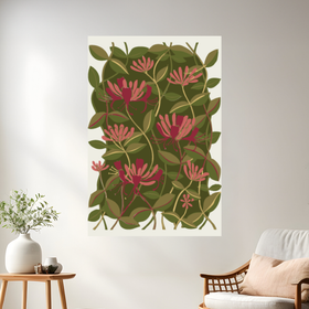 Honeysuckle vines Poster Print - Just Print 7