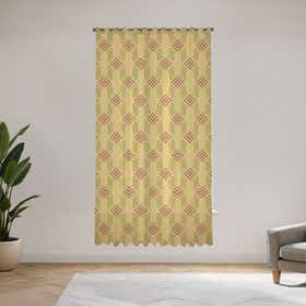 Crafted weave Custom Sheer Curtain - Velva Mist 12