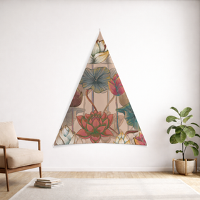 Wilderness Dreams Custom Triangular Tapestry - Velvet Satin 5