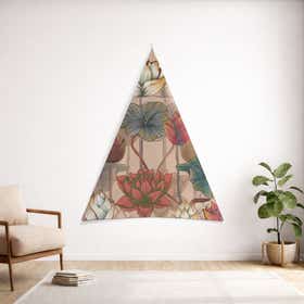 Wilderness Dreams Custom Triangular Tapestry - Velvet Satin 5