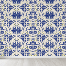 Ink-wash damask Custom Wallpaper - Timber Grain 8