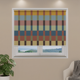Crafted blocks Custom Roller Shade - Blackout 3