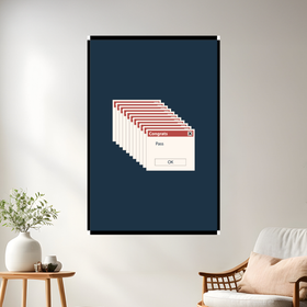 Digital Milestone Canvas Print - Mounting 8
