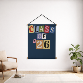Classic Era Grad Custom Hanging Tapestry - Weave Loom 5