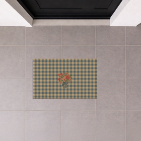 Porcelain & Petals Doormat - Rectangle 8