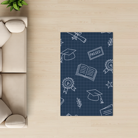 Scholars Blueprint Rug - Rectangle - Luxe Grain 4