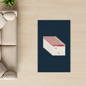Digital Milestone Rug - Rectangle - Luxe Grain 2