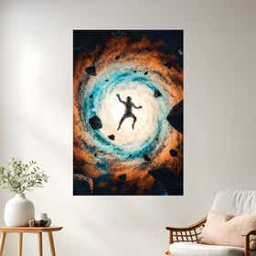 Nebula Descent Photo Print - Just Print 20