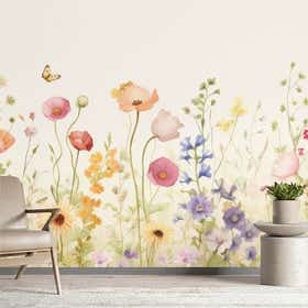 Tangled Tenderness Custom Wall Mural - Luxe Smooth 20