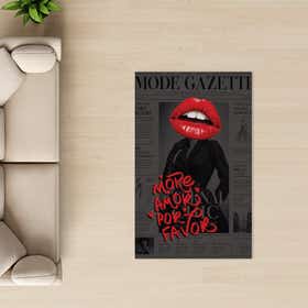 Editorial Kiss Rug - Rectangle - Luxe Grain 3