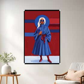 The Boss Lady Canvas Print - Mounting 8