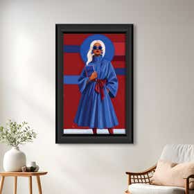 The Boss Lady Canvas Print - Framing 9