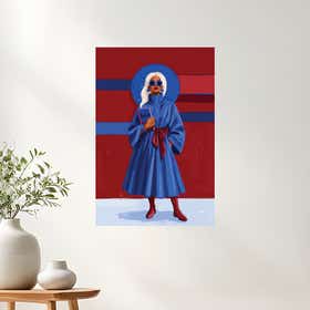 The Boss Lady Acrylic Print - Premium Gloss Photo Paper 21