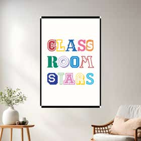 Class Room Stars Poster Print - Mounting 18