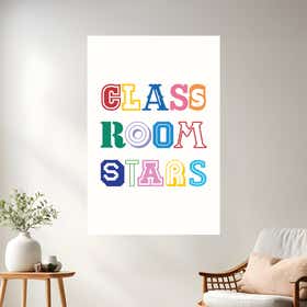 Class Room Stars Poster Print - Just Print 20