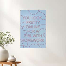Online Core Acrylic Print - Premium Metallic Photo Paper 18