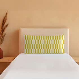 Cabana Stripes Custom Bed Pillow - Microdenier Polyester 2
