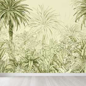 Jungle Oasis Custom Wallpaper - Stone Grain 5