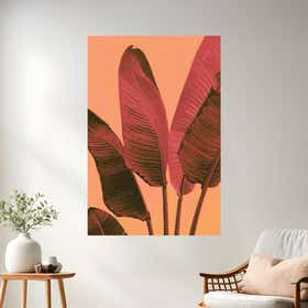 Peach Tropic Poster Print - Just Print 4