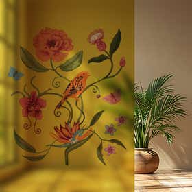 Songbird Chartreuse Privacy Film - Frosted 5