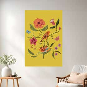 Songbird Chartreuse Poster Print - Just Print 11